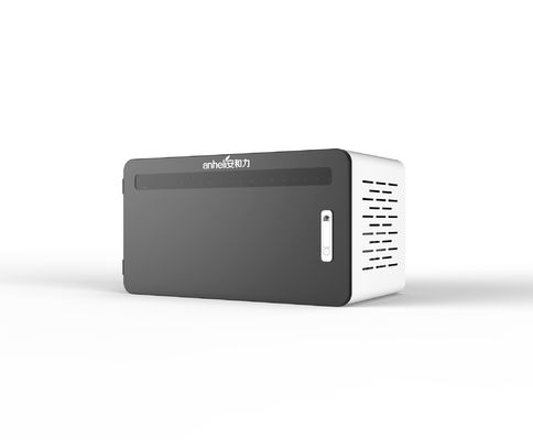 Gabinete de carga USB de tamaño mini completamente ensamblado para iPad con sistema de protección de seguridad 8S y 18 puertos