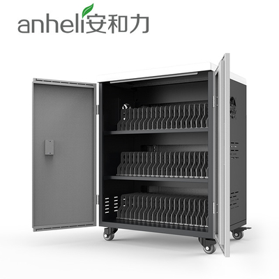 Gabinete de carga galvanizado del almacenamiento de Ipad de la hoja con 60 puertos