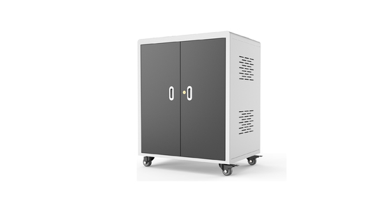 Computadoras portátiles Chromebooks Cuarto de carga Ingeniería ABS Carrito de carga de plástico intercalado