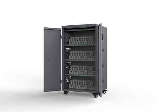 Carro de carga USB Tabletas El gabinete de carga tiene 64 puertos Gran capacidad