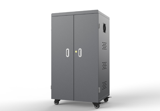 Carro de carga USB Tabletas El gabinete de carga tiene 64 puertos Gran capacidad
