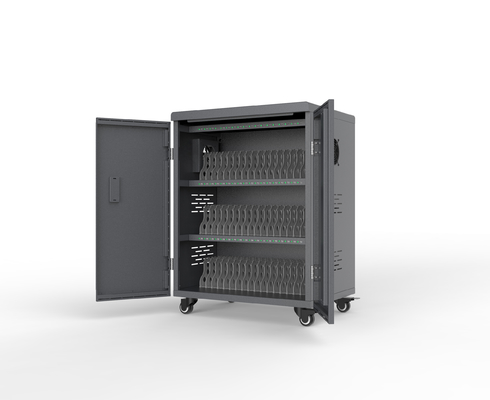 ABS Ingeniería Cabinet de carga de tabletas de plástico 54 puertos Carrito de carga