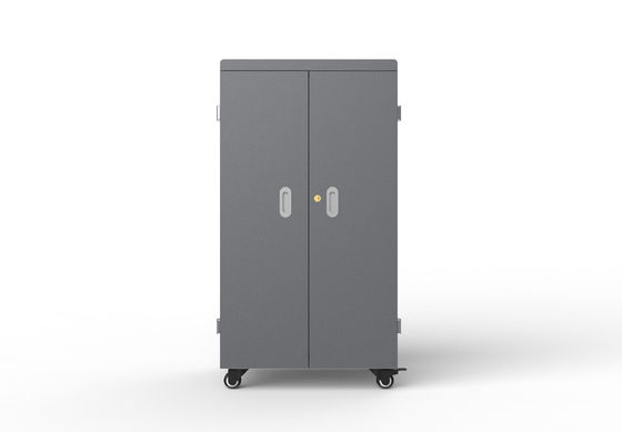 Gran capacidad 100-250V Ingreso 5V 2A Salida 670x500x1320mm Tamaño Tableta El gabinete de carga del tipo USB Carrito de carga