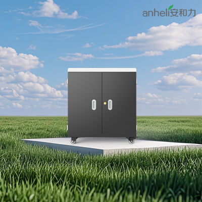 Cargador de tabletas inteligentes USB de 36 puertos con sistema de protección de seguridad 8S y ventiladores de refrigeración