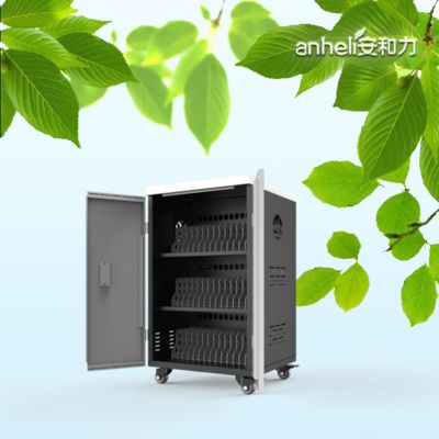 Tabletas Ipads enchufes de corriente alterna gabinete de almacenamiento de tabletas gabinete de carga directa