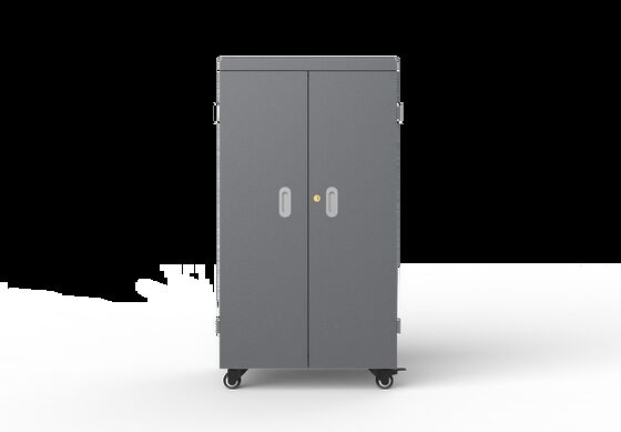 Carro de carga de 64 puertos tipo gabinete de carga USB de hoja galvanizada a precio competitivo