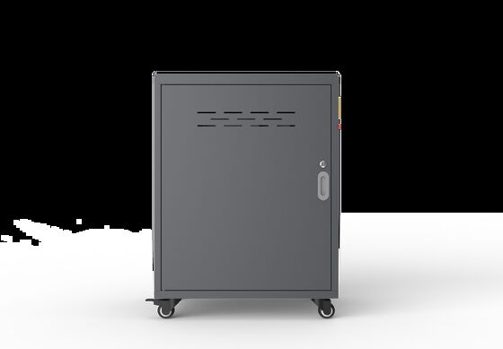 Cabinet de carga USB de 54 puertos con sistema de protección de seguridad 8S y construcción de chapa galvanizada