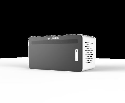 Gabinete de carga para tabletas portátil con 18 puertos USB, lámina galvanizada y protección de seguridad 8S