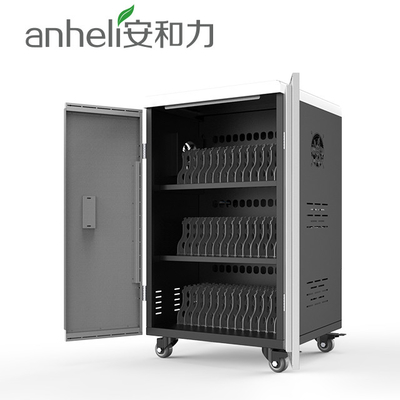 Gabinete de carga de Ipad de las tabletas del ABS 42 para los ordenadores portátiles 1m m galvanizado