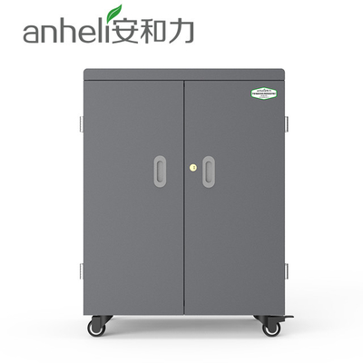 Gabinete de carga elegante negro del gris 8S para las tabletas de la escuela 54pcs