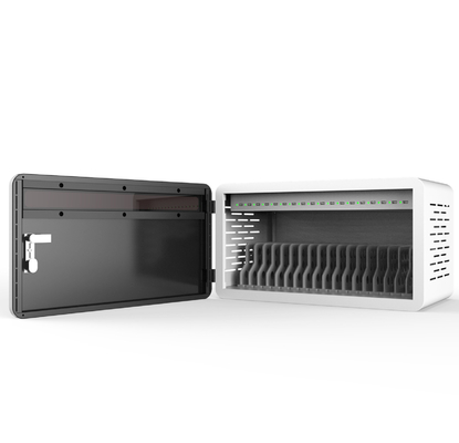 ISO9001 18 ranura el gabinete de la carga por USB para la protección de seguridad de los ordenadores portátiles 8s