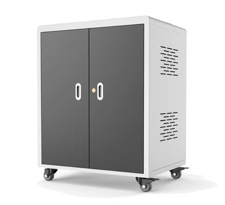 Gabinete de almacenamiento múltiple galvanizado del ordenador portátil de la hoja con el poder 70kg