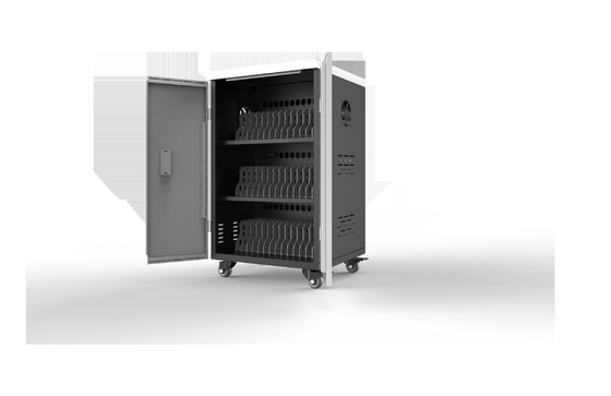 Tipo de la corriente ALTERNA del gabinete de almacenamiento de la tableta de la PC con 42 bahías