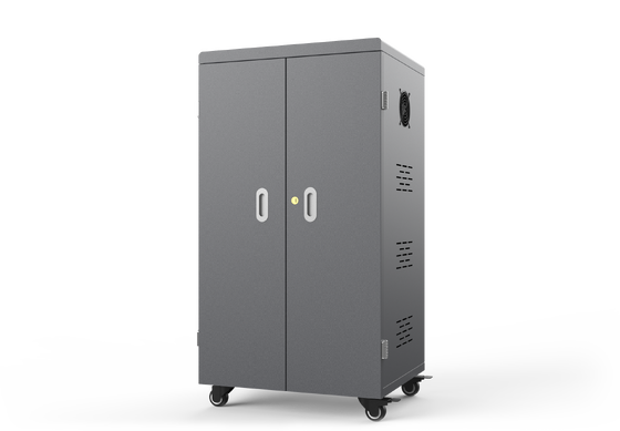 Cabinet de carga de tabletas de gran capacidad Puertos USB Carrito de carga